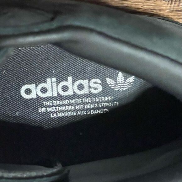 Adidas Pro Model Suede Superstar Metal Toe Midtop Sneakers Shoes Black Size 6.5 - Picture 11 of 11